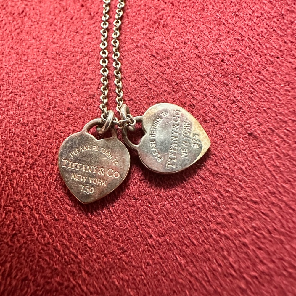 Tiffany & Co. Gold Heart Pendant Necklace